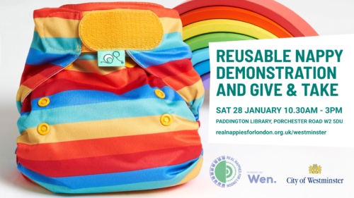 Westminster Reusable Nappy Give & Take and Drop-in Demonstration @ Paddington Library