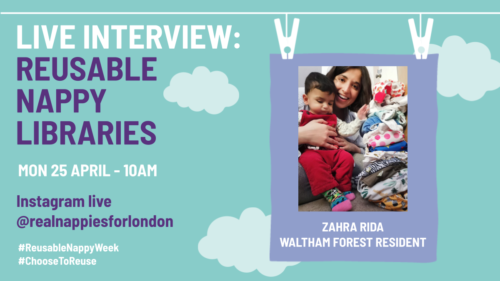 Reusable Nappy Week Live Interview - Reusable Nappy Libraries @ via Instagram Live