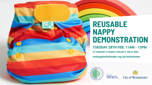 Westminster Reusable Nappy Demonstration @ St Vincent's Family Project