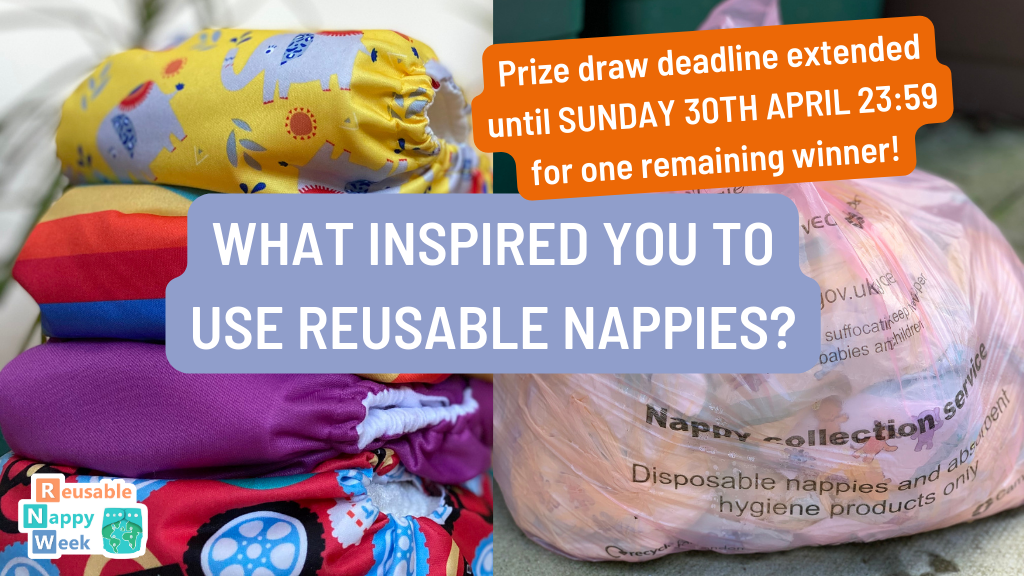 Prize Draw Real Nappies for London RNW 2023 Show Us What Inspired You to Use Reusable Nappies