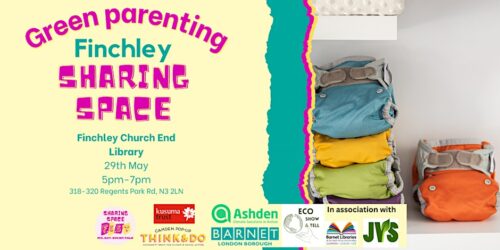 Green Parenting (babies & toddlers) Workshops, Clothes & Toy Swap & More @ Finchley Church End Library